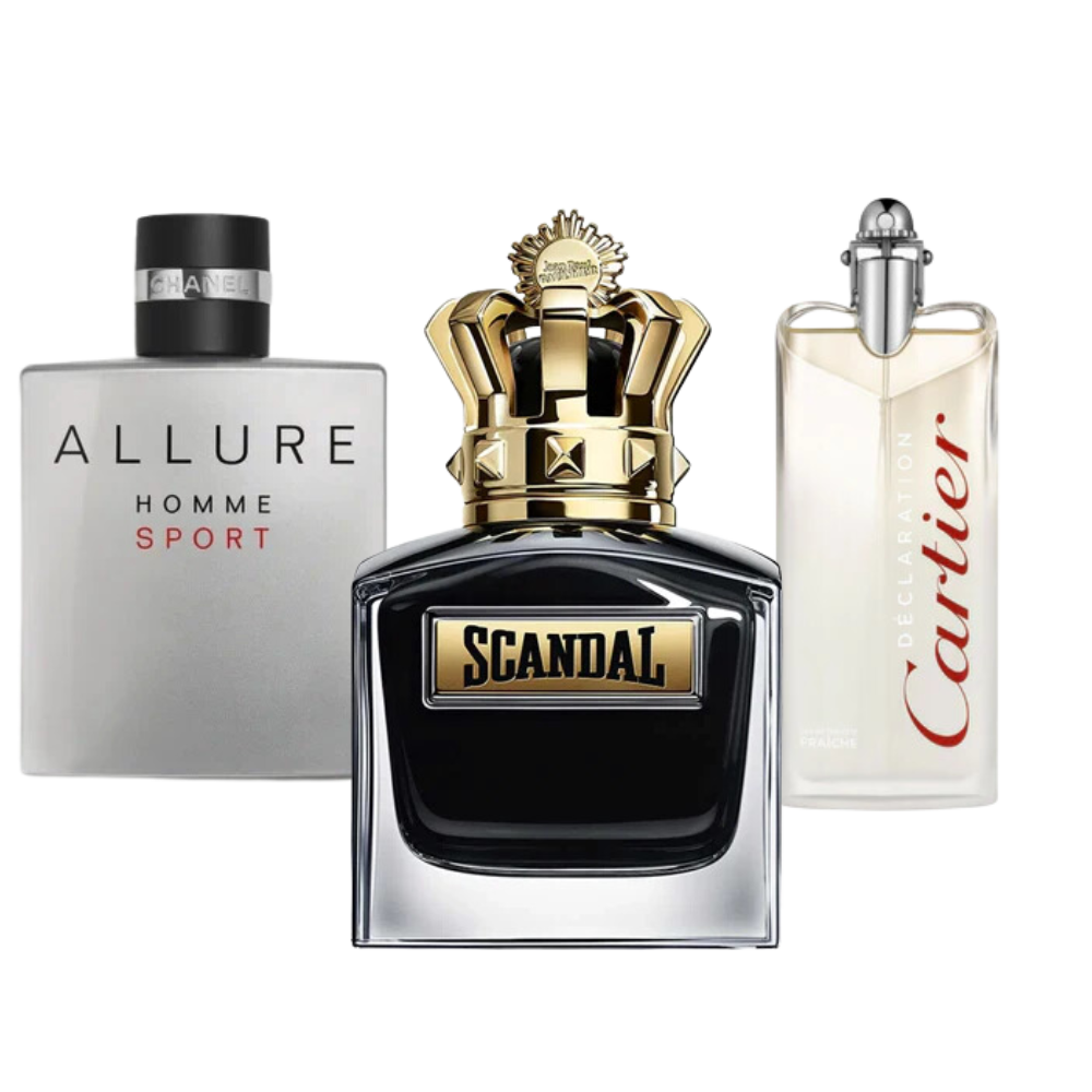 Achetez 1 Recevez 3 - Allure Homme Sport | Jean Paul Gaultier Scandal | Cartier Declaration - EAU de Parfum 100ml