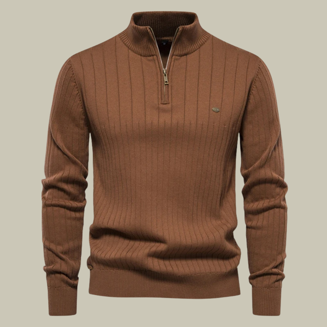 Lux & Classy  • Men's Half Zip Sweater