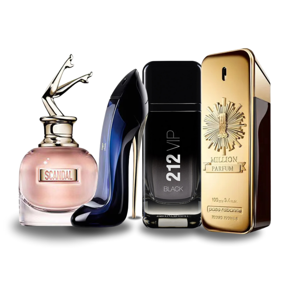 Achetez 2 Recevez 4 - 1 Million | Scandal | Good Girl | 212 VIP Black - EAU de Parfum 100ml