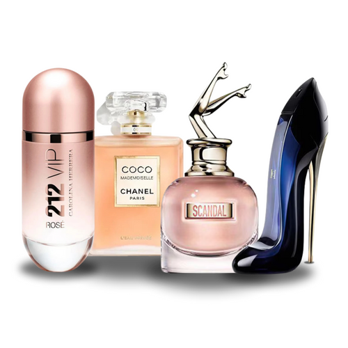 Achetez 2 Recevez 4 - 212 VIP Rosé | Chanel Nº 5 | Good Girl | Scandal - EAU de Parfum 100ml