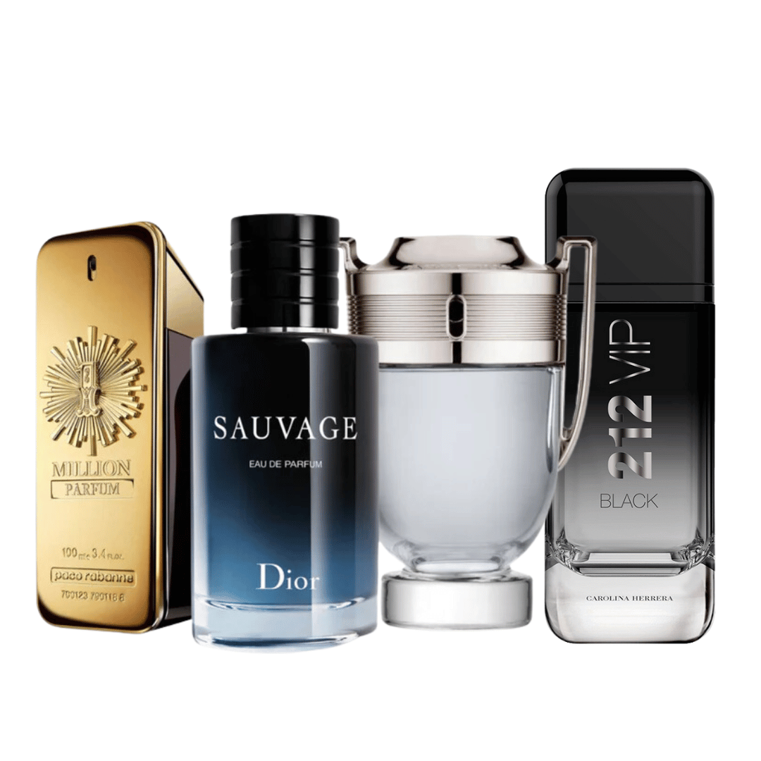Achetez 2 Recevez 4 - 212 Vip Black | ONE MILLION | SAUVAGE | INVICTUS - EAU de Parfum 100ml