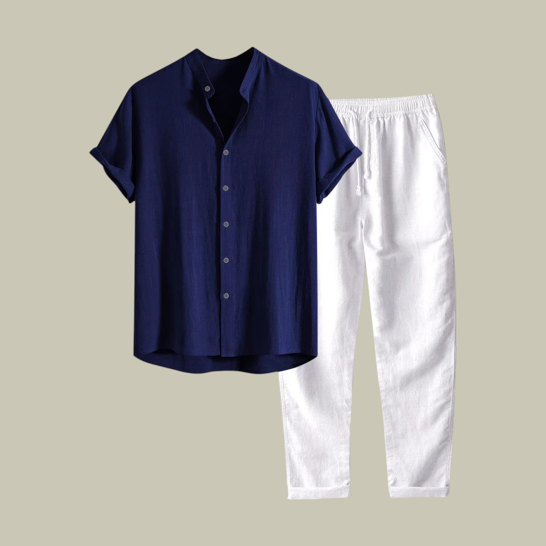 Lux & Classy  • Men's Stylish Polo and Short Set