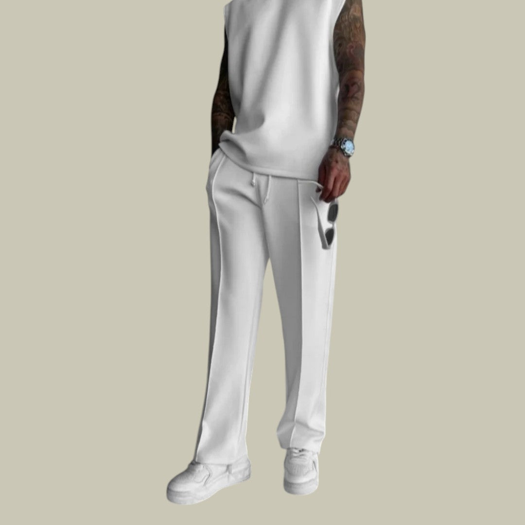 Lux & Classy  • Men's Casual Pleated Pants