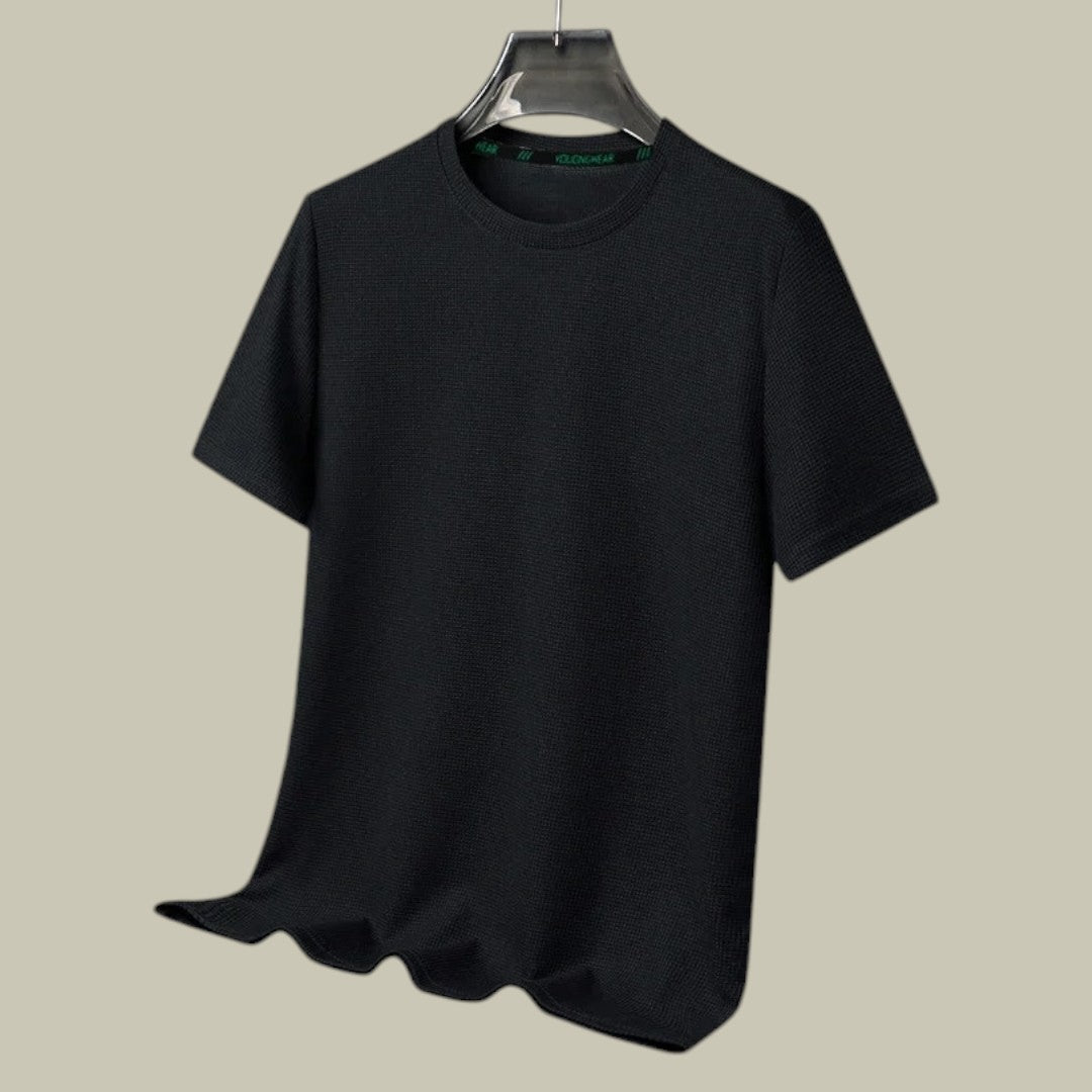 Lux & Classy  • Men's Casual Waffle T-Shirt