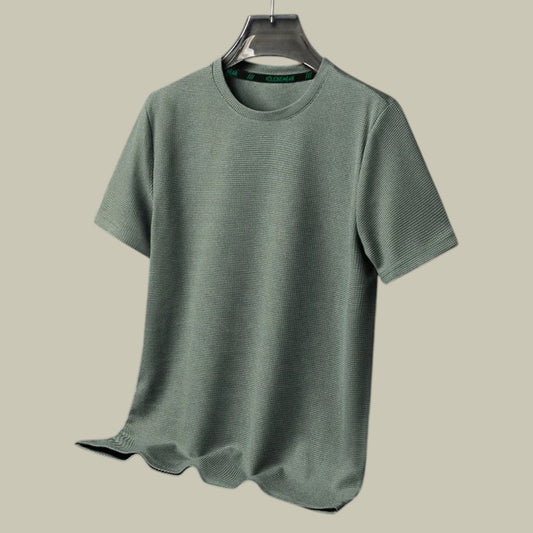 Lux & Classy  • Men's Casual Waffle T-Shirt