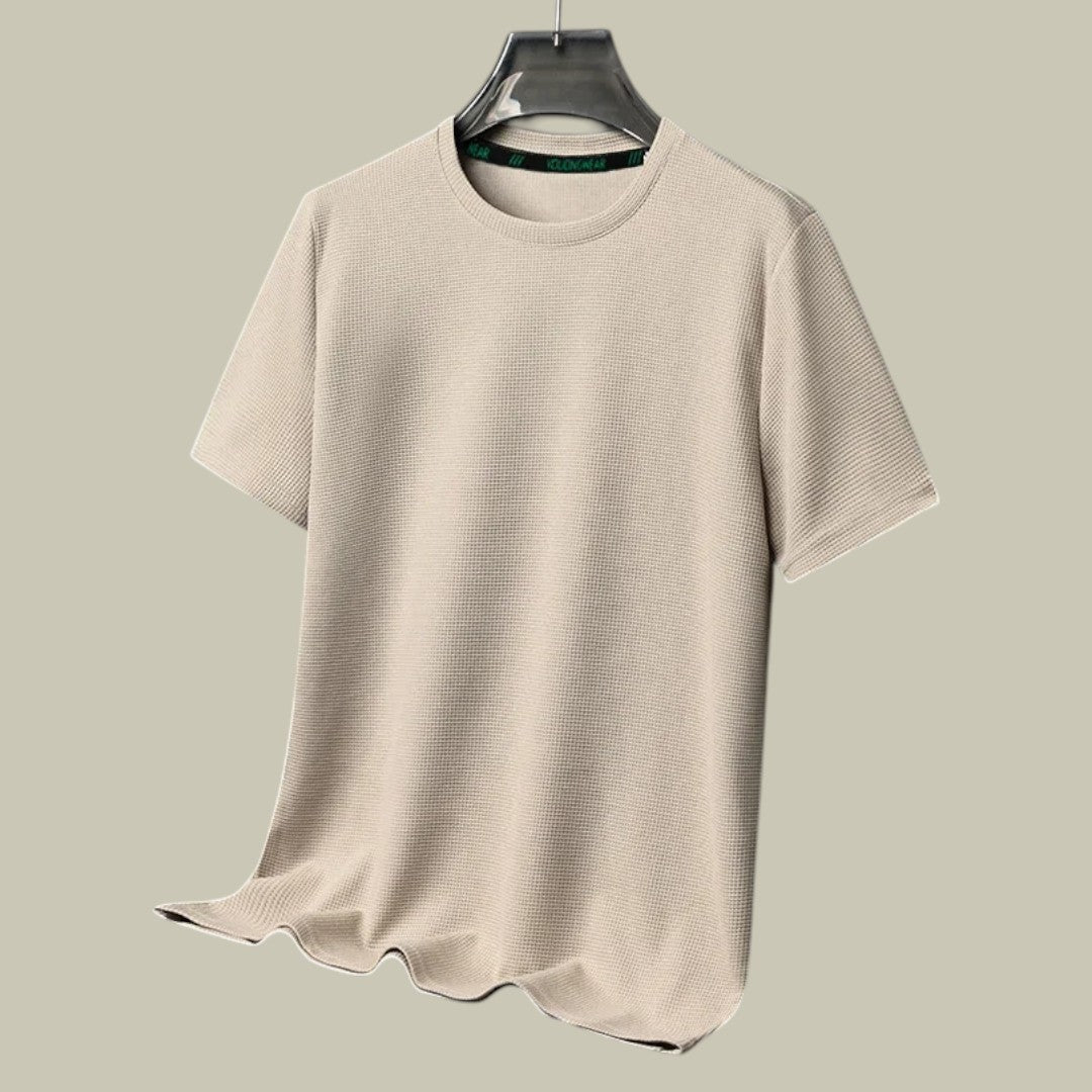 Lux & Classy  • Men's Casual Waffle T-Shirt