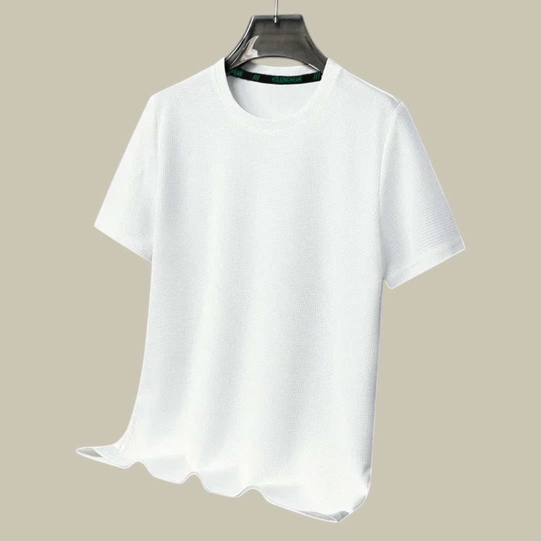 Lux & Classy  • Men's Casual Waffle T-Shirt