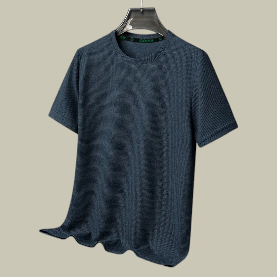 Lux & Classy  • Men's Casual Waffle T-Shirt