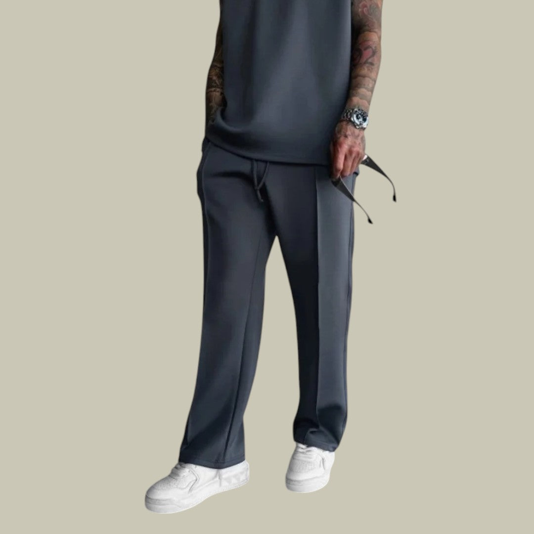 Lux & Classy  • Men's Casual Pleated Pants