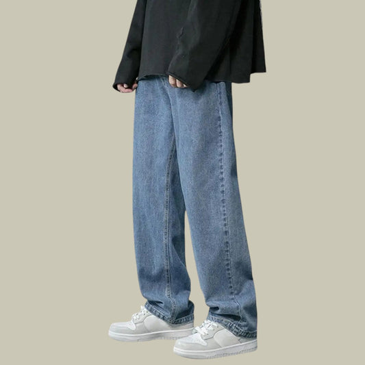 Lux & Classy  • Men's Wide Legged Denim Pants