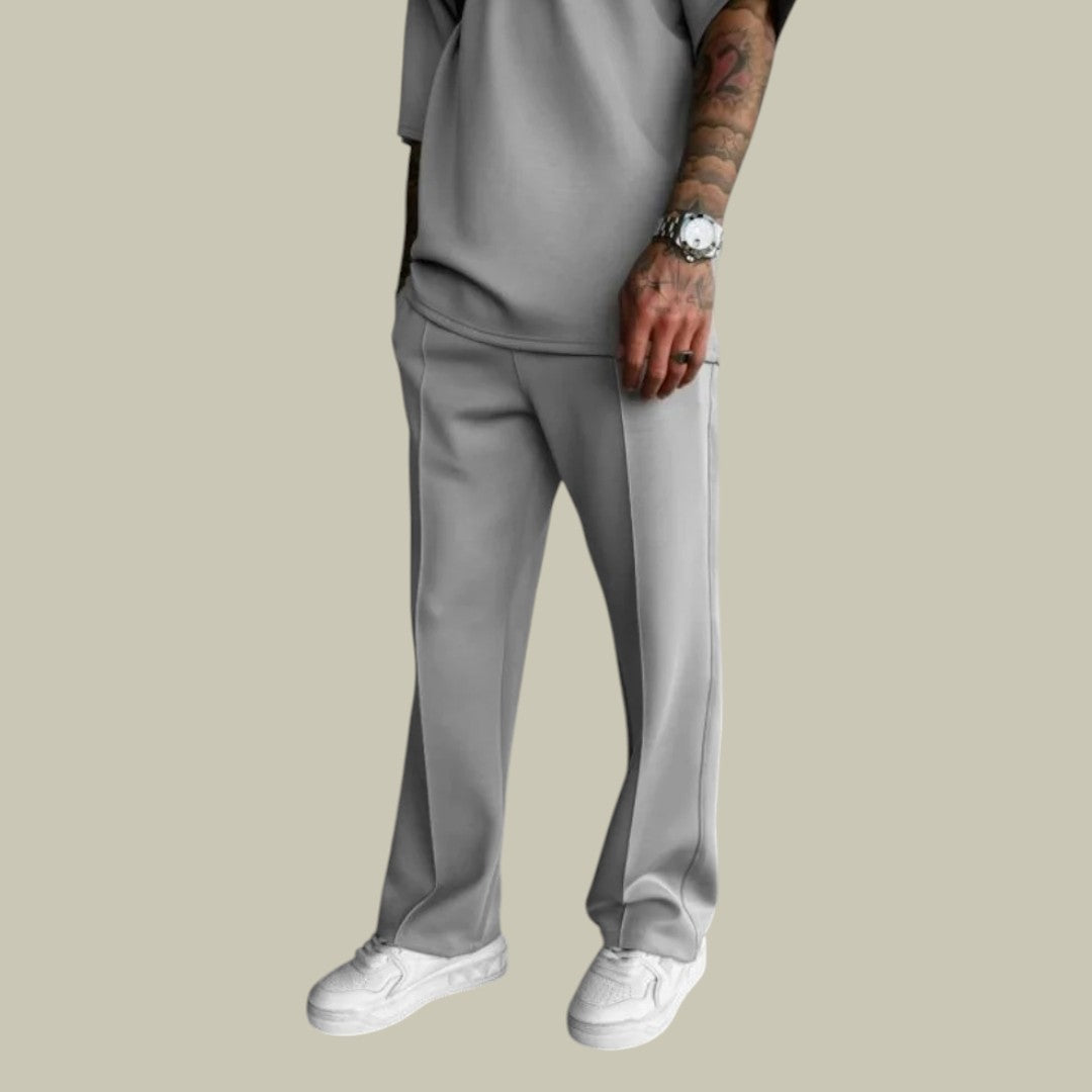 Lux & Classy  • Men's Casual Pleated Pants