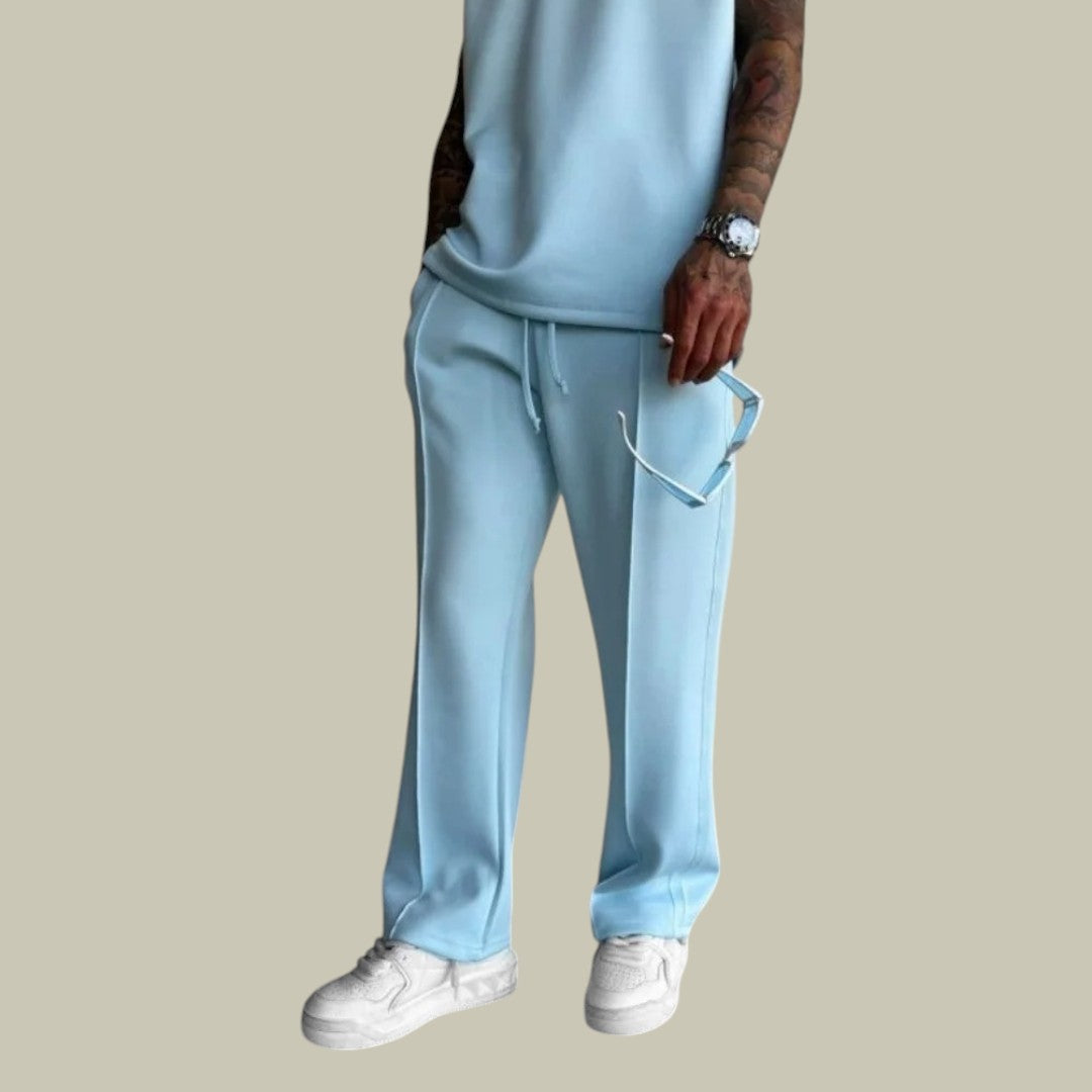 Lux & Classy  • Men's Casual Pleated Pants