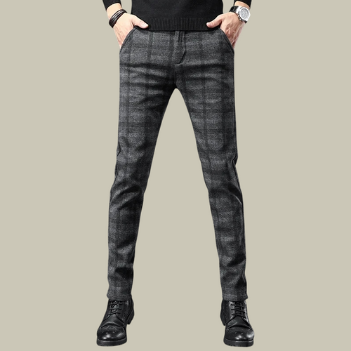 Lux & Classy  • Men's Stylish Plaid Pants