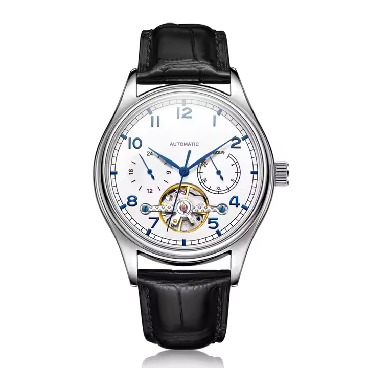 Tévar Tourbillon 203 – Luxury Skeleton Automatic Timepiece