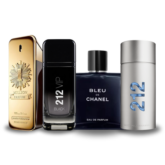 Achetez 2 Recevez 4 - 1 Million | Bleu de Chanel | 212 MEN | 212 VIP Black - EAU de Parfum 100ml