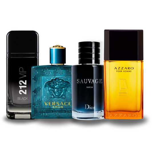 Achetez 2 Recevez 4 - 212 VIP | Sauvage | Versace | Azzaro - EAU de Parfum 100ml