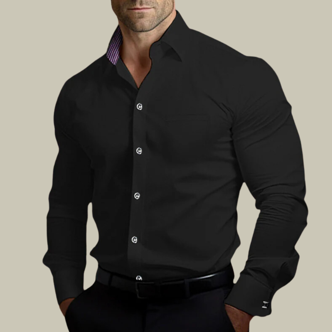 Lux & Classy  • Men's Classy Long Sleeve Shirt