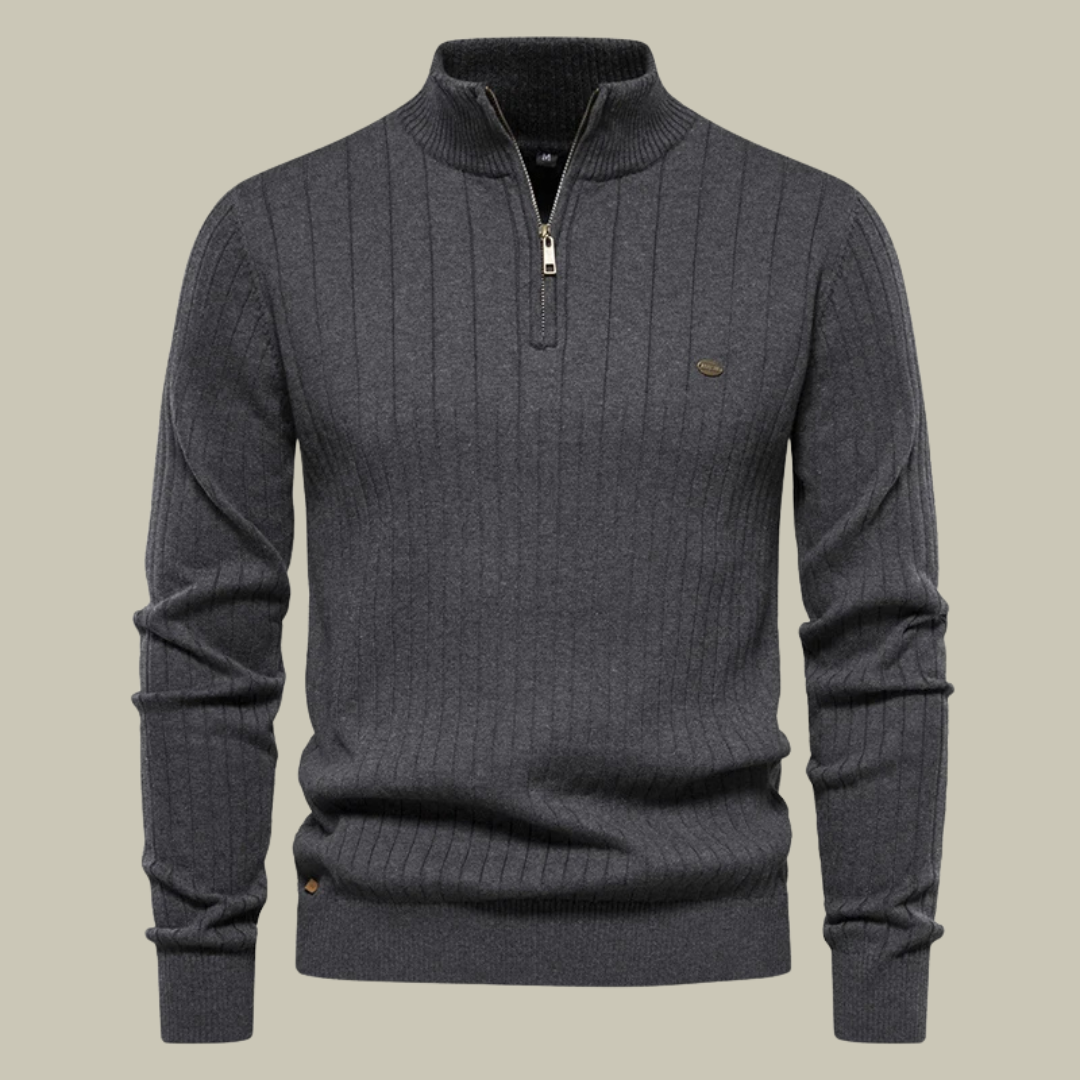 Lux & Classy  • Men's Half Zip Sweater