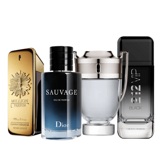 Achetez 2 Recevez 4 - 212 Vip Black | ONE MILLION | SAUVAGE | INVICTUS - EAU de Parfum 100ml