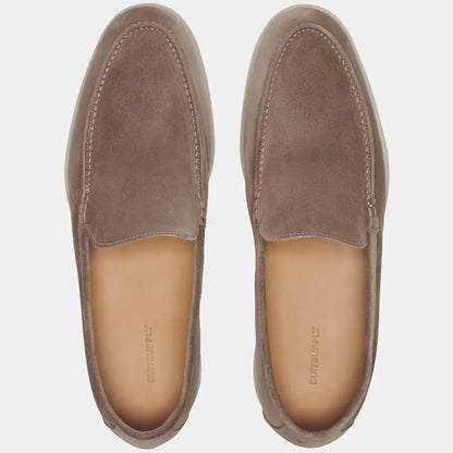 Men's Brown Suede Loafer