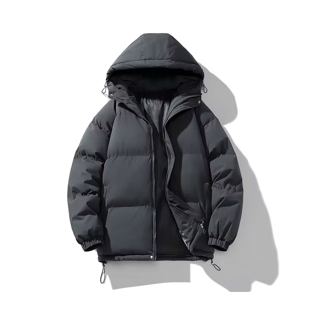 MEN'S HOODED DOWN JACKET