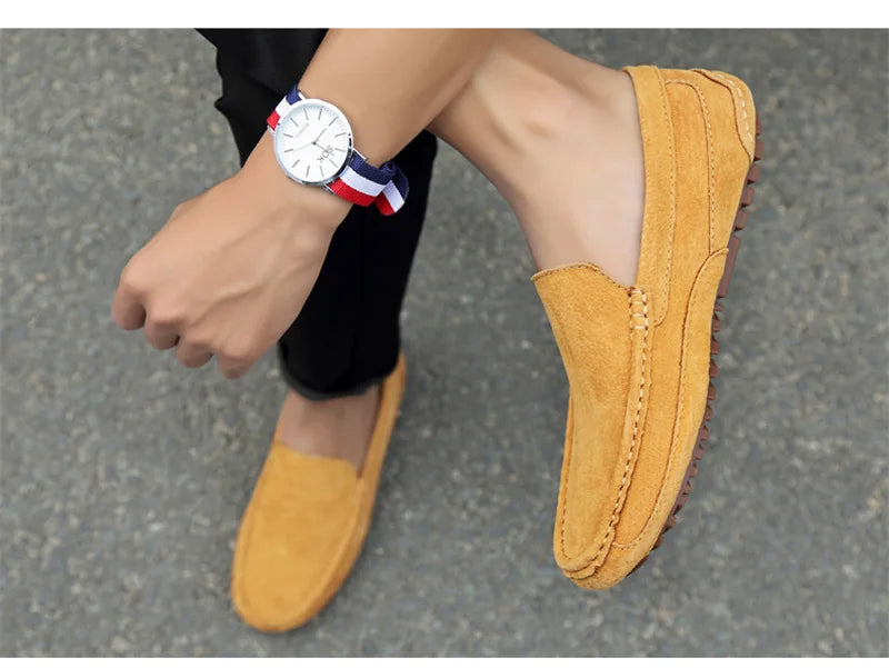 Men's Suede Loafers