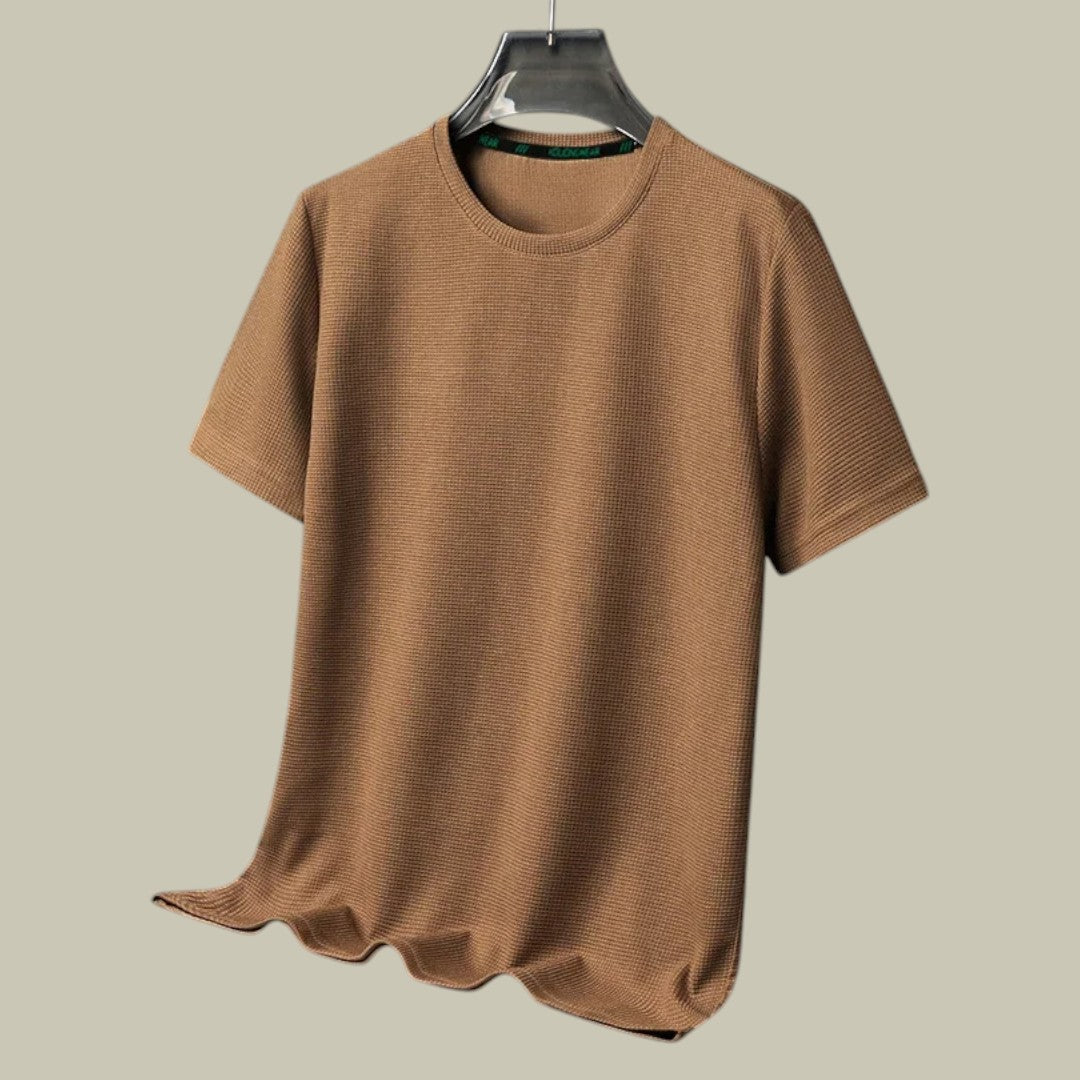 Lux & Classy  • Men's Casual Waffle T-Shirt