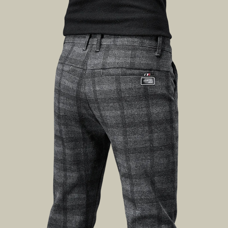 Lux & Classy  • Men's Stylish Plaid Pants